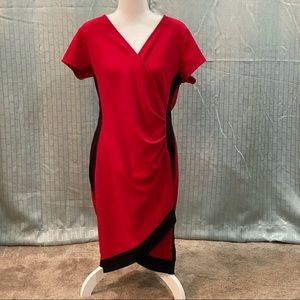 Almost famous black and red dress